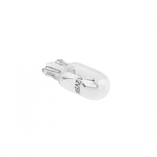 Λάμπα αυτοκινήτου 12V 5W διαφανής (W5W) Vipow
