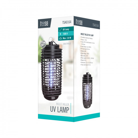 Ηλεκτρικό εντομοκτόνο με λάμπα UV 2.8W Teesa