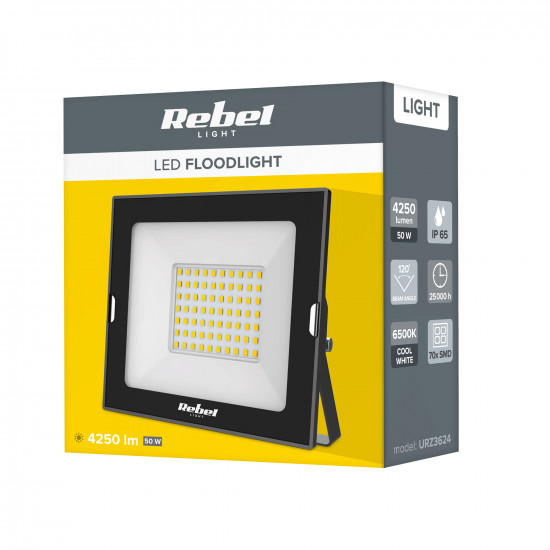 Προβολέας LED 50W/230V 6500K Rebel