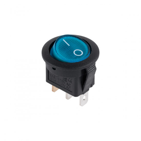 Διακόπτης ON-OFF με λαμπάκι 6.5A 250V/125V 13A  μπλε