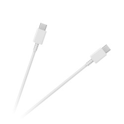 Καλώδιο USB C 1m λευκό