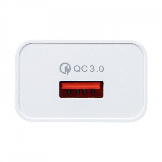 Φορτιστής USB-A 18W QC3.0 Blow λευκός