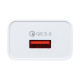 Φορτιστής USB-A 18W QC3.0 Blow λευκός