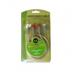 DM καλώδιο 2x RCA M/M 3m RC0716