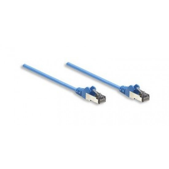 Καλώδιο SFTP Cat6 0.3m μπλε Intellinet