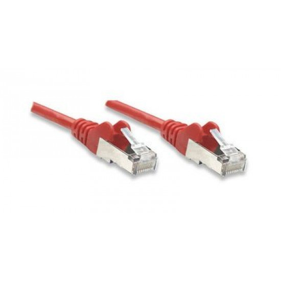 Καλώδιο FTP Cat5e 1m κόκκινο Intellinet