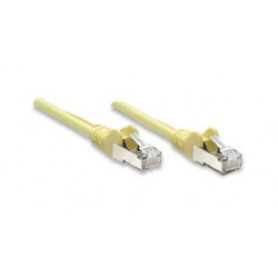 Καλώδιο FTP Cat5e 1m κίτρινο Intellinet