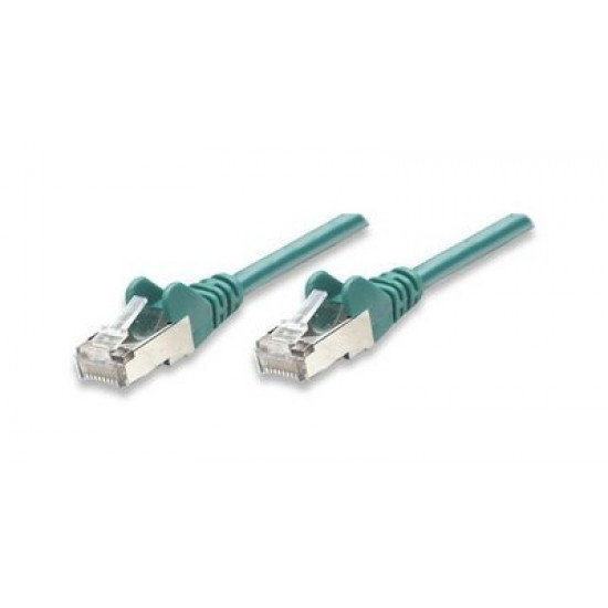Καλώδιο FTP Cat5e 1m πράσινο Intellinet