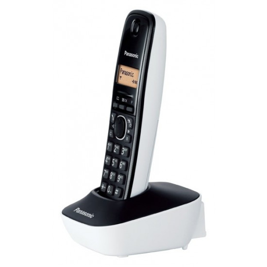 Ασύρματο Τηλέφωνο Panasonic KX-TG1611GRW Μαύρο-Λευκό