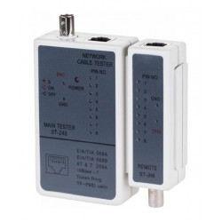 Ελεγκτής καλωδίων RJ11-RJ12-RJ45-BNC