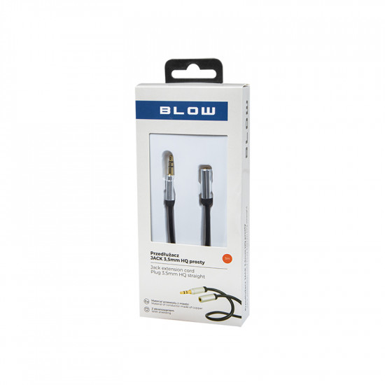 Καλώδιο Stereo Jack 3.5mm 1m M/F Premium