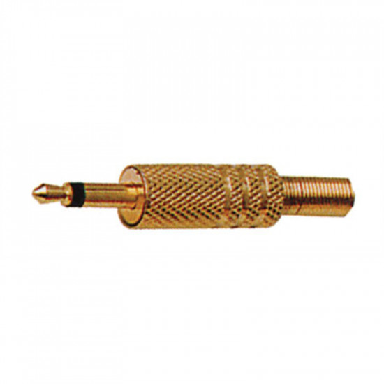 Φις Jack 3.5mm Mono Αρσενικό Χρυσό