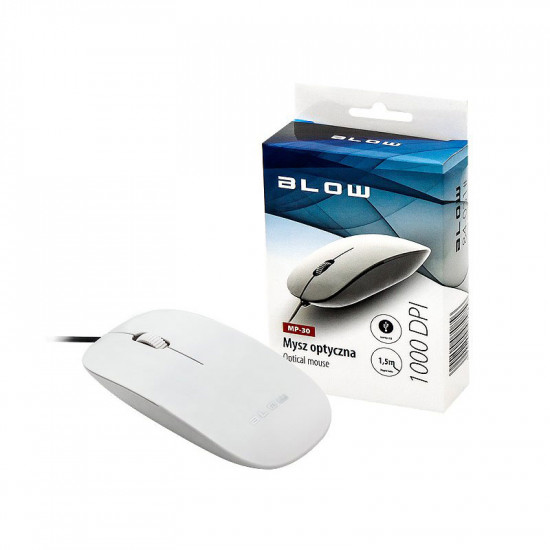 Οπτικό Ποντίκι BLOW MP-30 Λευκό