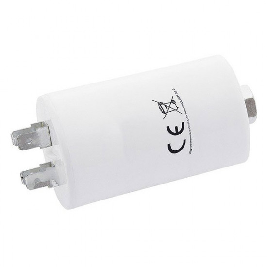 Πυκνωτής για Μοτέρ 25μF/450VAC με connector