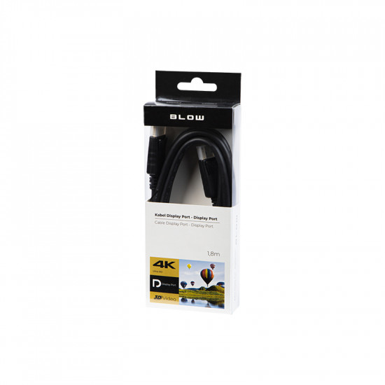 Καλώδιο DisplayPort - DisplayPort 1.8m Μ/Μ
