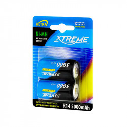 Επαναφορτιζόμενη μπαταρία Ni-Mh R14 5000mAh