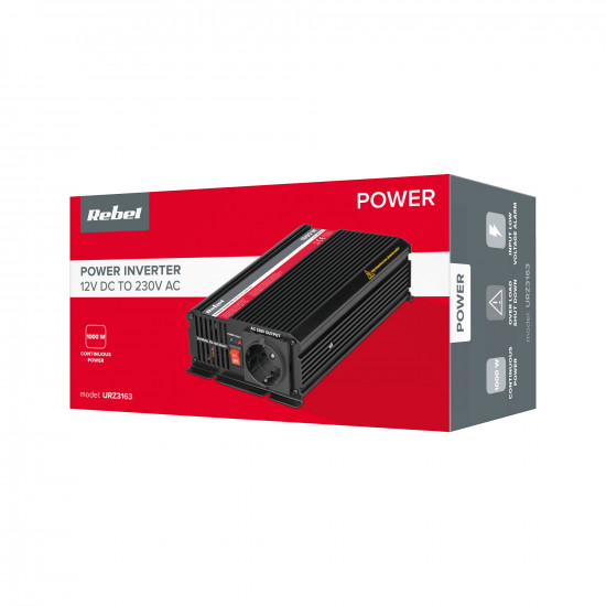 Inverter 12V σε AC 220V 1000W