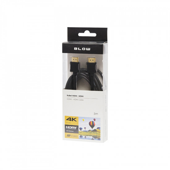 Καλώδιο HDMI - HDMI 2.0 4K 3m BLOW