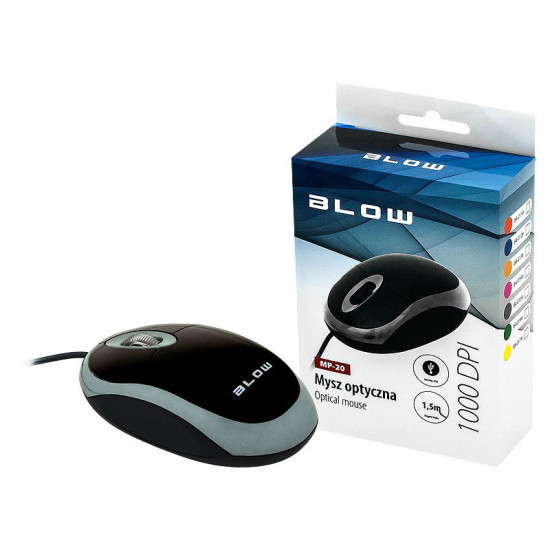 Οπτικό Ποντίκι BLOW MP-20 Γκρι