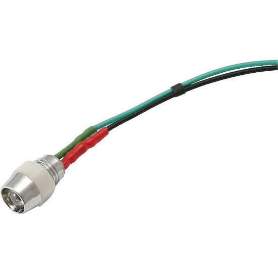 LED 5mm Κόκκινο 12V με καλώδιο
