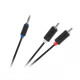 Καλώδιο Stereo 3.5mm - 2xRCA 1.8m Cabletech