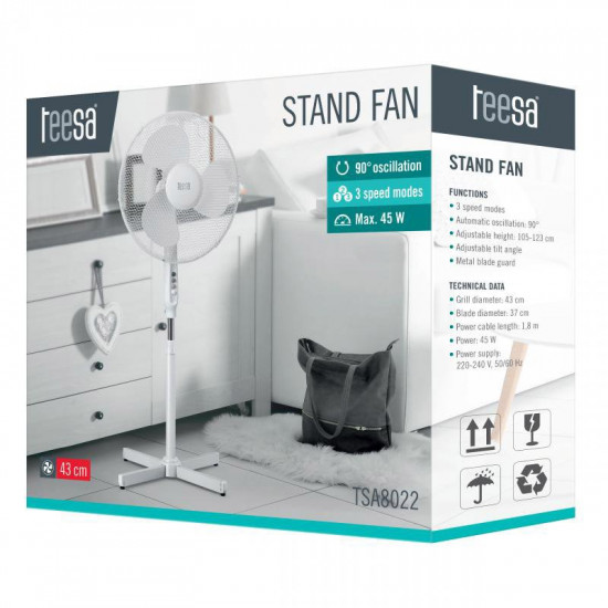 Ανεμιστήρας TEESA 45W 17