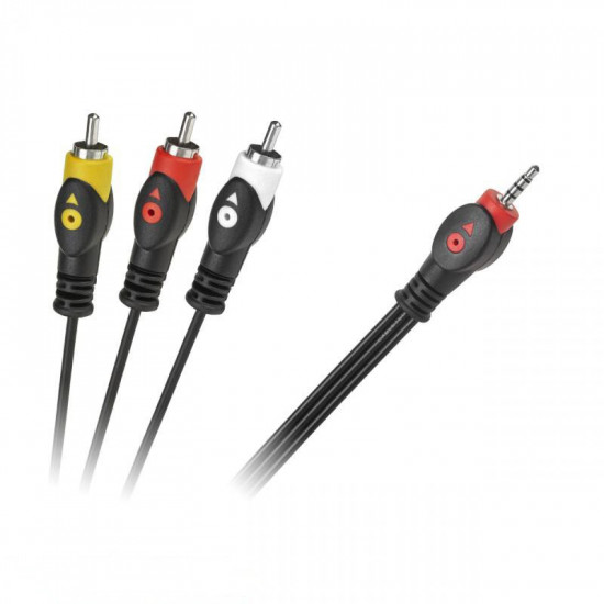 Καλώδιο Jack 3.5mm - 3xRCA 3m
