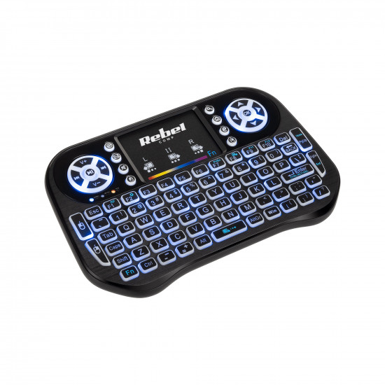 Ασύρματο πληκτρολόγιο Rebel Mini Q5 Smart TV BOX