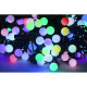 Χριστουγεννιάτικα LED RGB 10m Πολύχρωμα Επεκτάσιμα