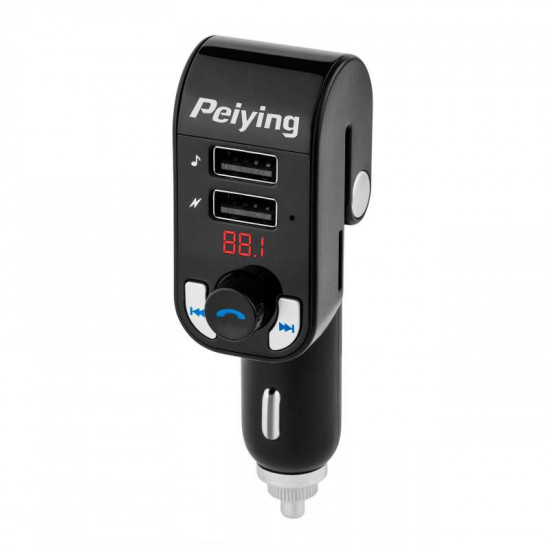 Πομπός FM Bluetooth 4.2 2xUSB microSD