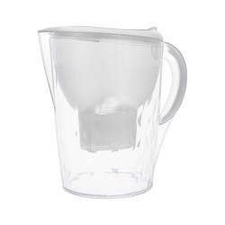Κανάτα Νερού με Φίλτρο 3.5L Λευκή TEESA
