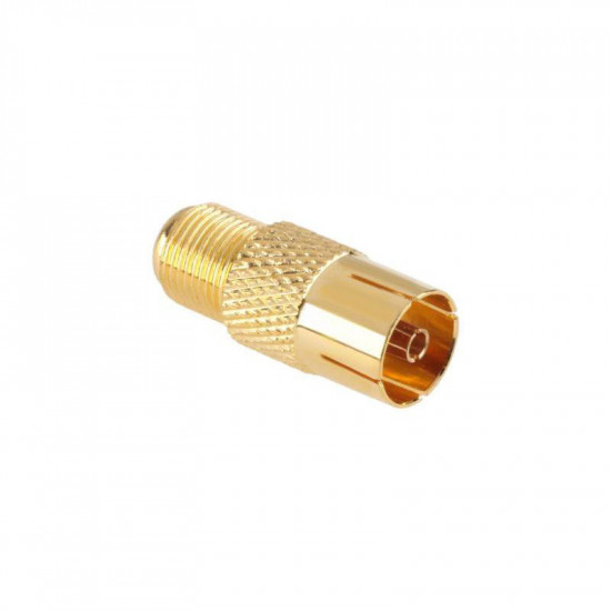 Adaptor κεραίας TV θηλυκό - F θηλυκό