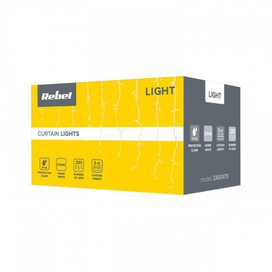 Χριστουγεννιάτικα LED 5m Θερμό Λευκό IP44