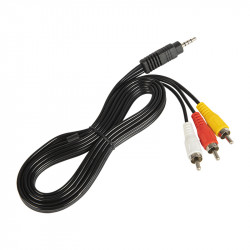 Καλώδιο 3.5mm - 3xRCA Μ/Μ 1.5m