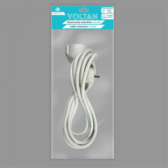 Προέκταση ρεύματος 10m 3x1.5mm DMPRO Power