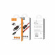 Καλωδιο USB - MicroUSB με Οθονη 1.2m HOCO U29 Λευκό
