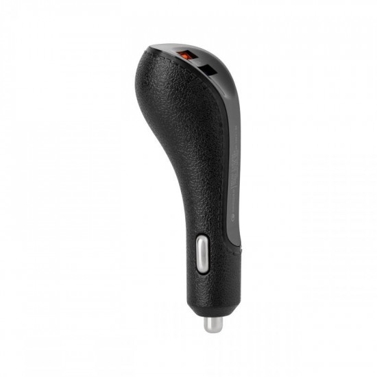 Φορτιστής αυτοκινήτου 2xUSB 5100mA 15W με λειτουργία Quick Charge 3.0 REBEL