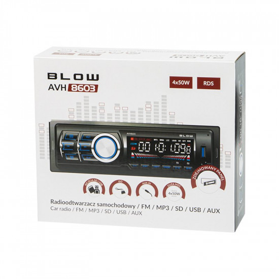 Ραδιόφωνο αυτοκινήτου BLOW AVH-8603 MP3/USB/SD/MMC