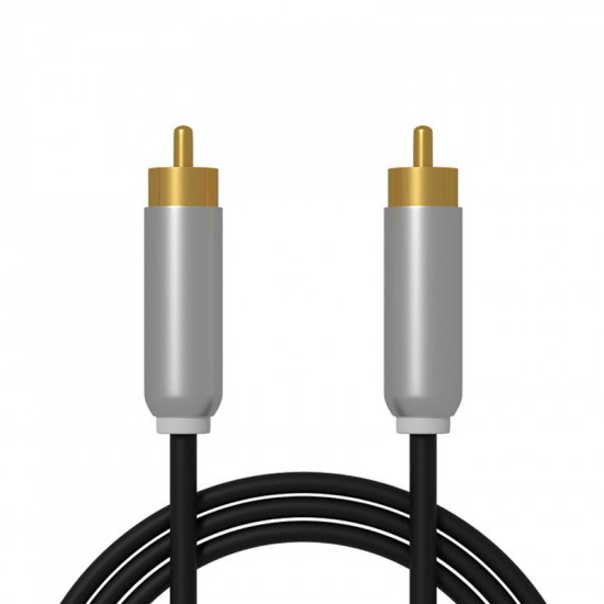 Καλώδιο 1xRCA METAL 3m