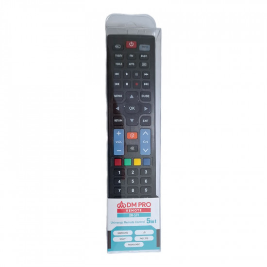 Universal τηλεχειριστήριο TV 5 σε 1 για SAMSUNG/LG/SONY/PANASONIC/PHILIPS