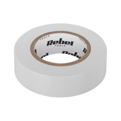 Μονωτική ταινία REBEL (0,13mmx19mm) 9m λευκή