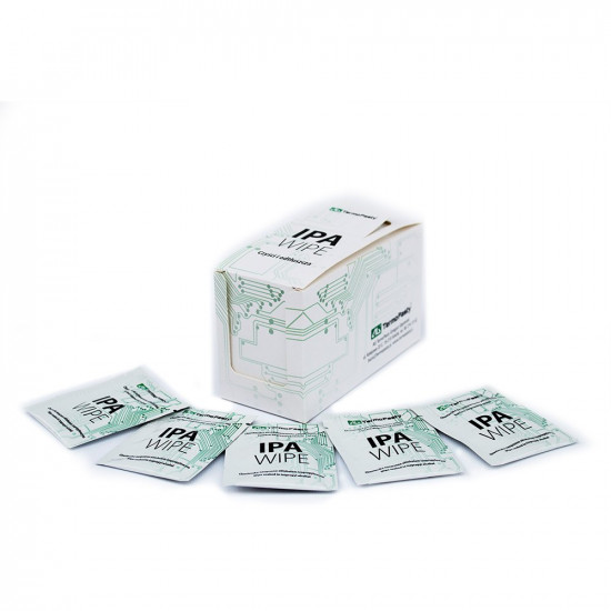 Καθαριστικά μαντηλάκια ισοπροπανόλης IPA (25 τμχ)