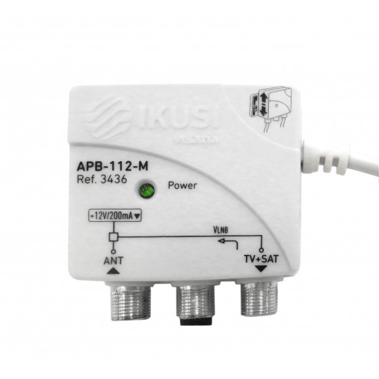 Τροφοδοτικό δορυφορικό APB-112-M 12VDC