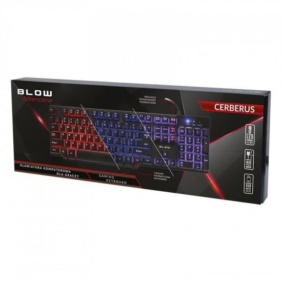 Πληκτρολόγιο BLOW CERBERUS με οπίσθιο φωτισμό LED