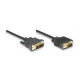 Καλώδιο DVI-A - VGA M/M 1.8m Manhattan