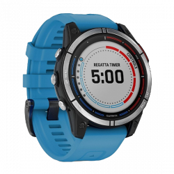 Watch Garmin Quatix 7 Standard Edition GPS 47mm Blue Band - Blue