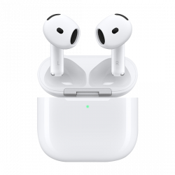 Apple Auricolari AirPods 4 2024 + Cust.Ric. USB-C (ANC) MXP93ZM/A