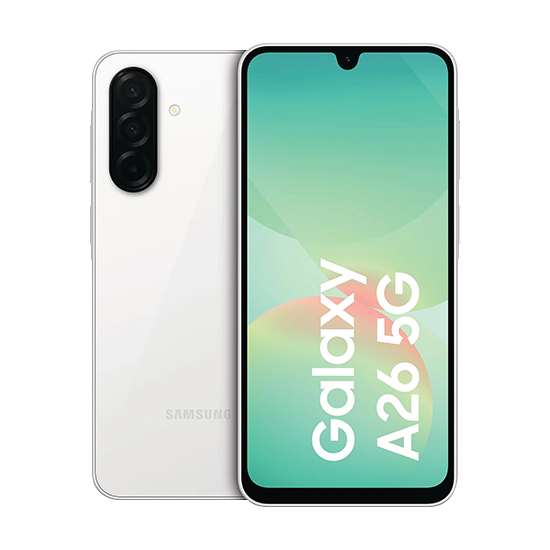 Samsung Galaxy A26 A266 5G 8GB RAM 256GB - White DE