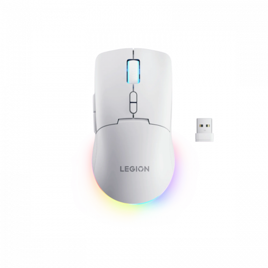 Lenovo Legion M220 Wireless RGB Gaming Mouse (Glacier White)