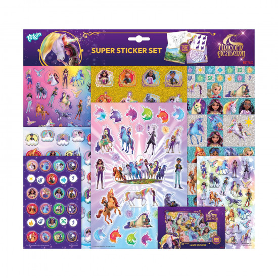 Totum: Unicorn Academy - Super Sticker Set (TT642072)